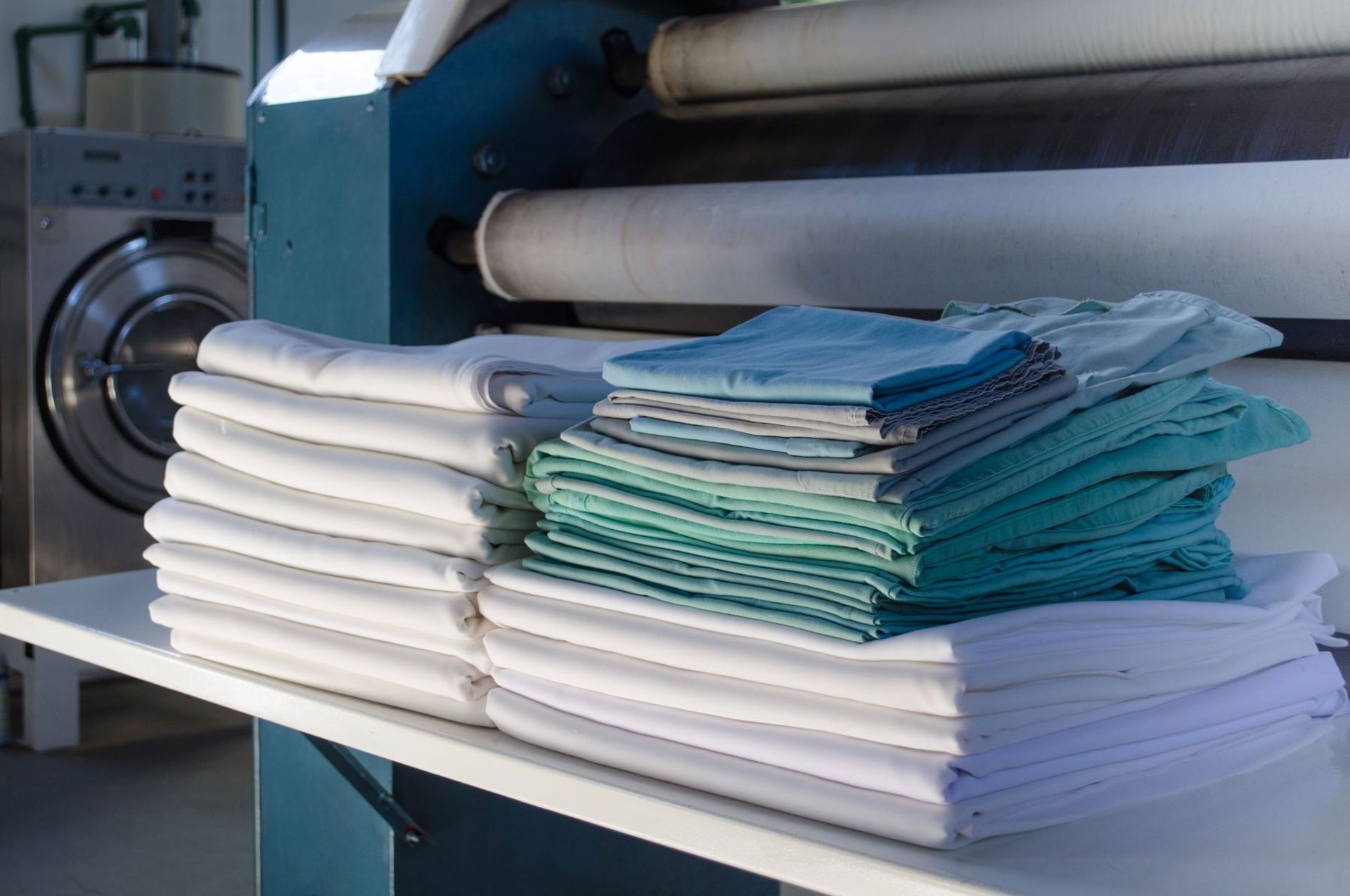 Neatly Folded Laundry